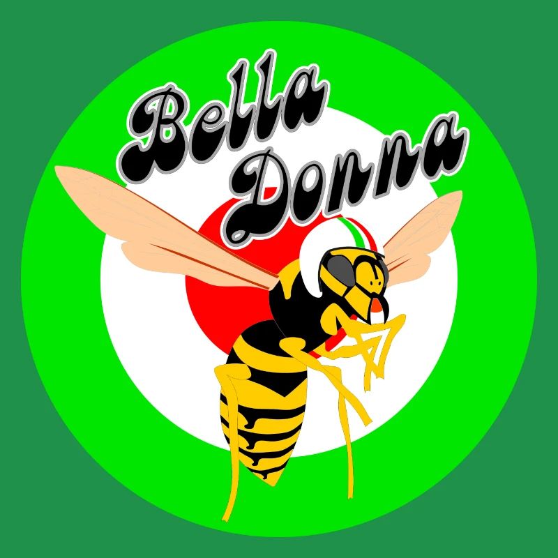 Guêpe Mod Cible Cocarde Verte Bella Donna