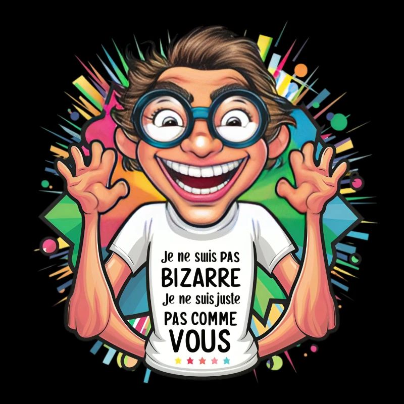 je ne suis pas bizarre je ne suis pas comme vous