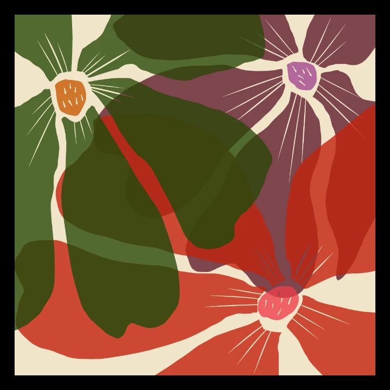 Motif de fleurs