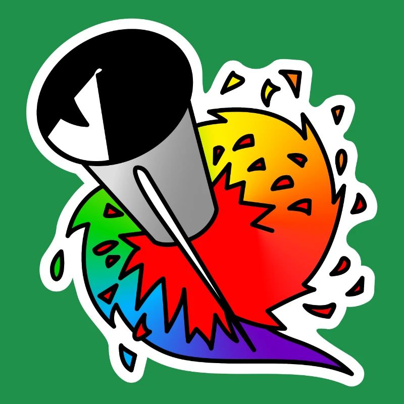 Rainbow Rocket : Sticky Queer Pride