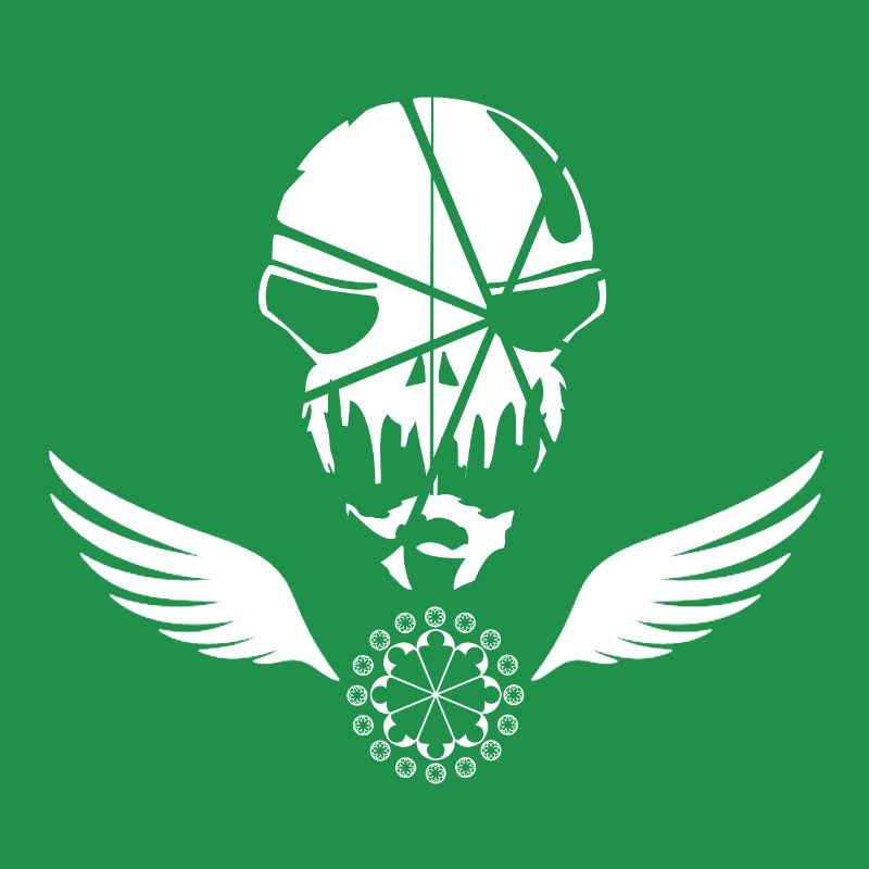 Biker Skull Bind tshirt