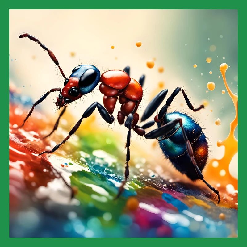Ant coloured