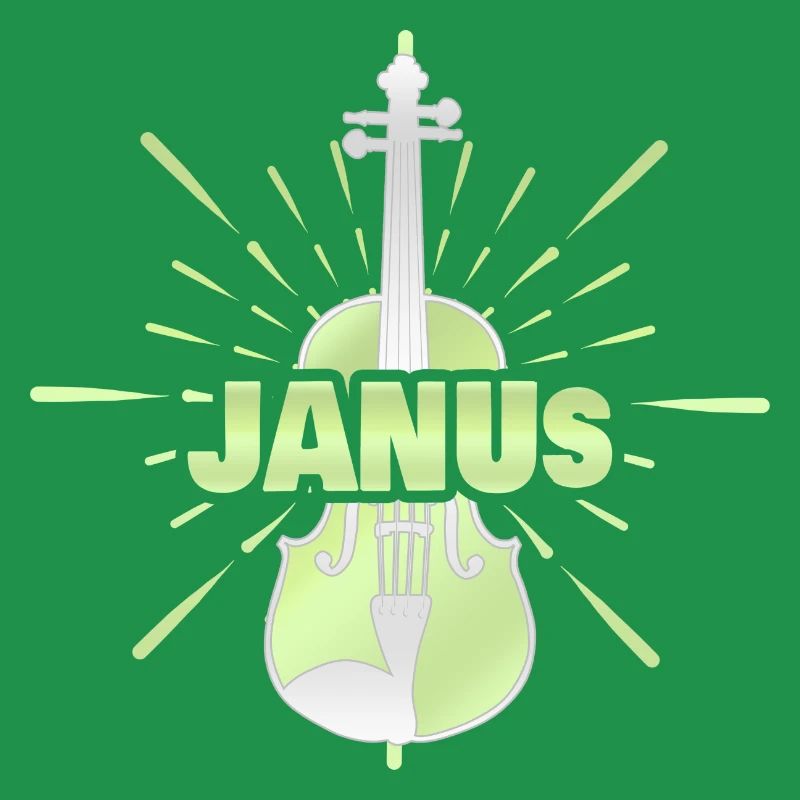 Janus as a string instrument