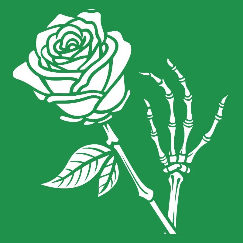 Blooming Skeleton Hand