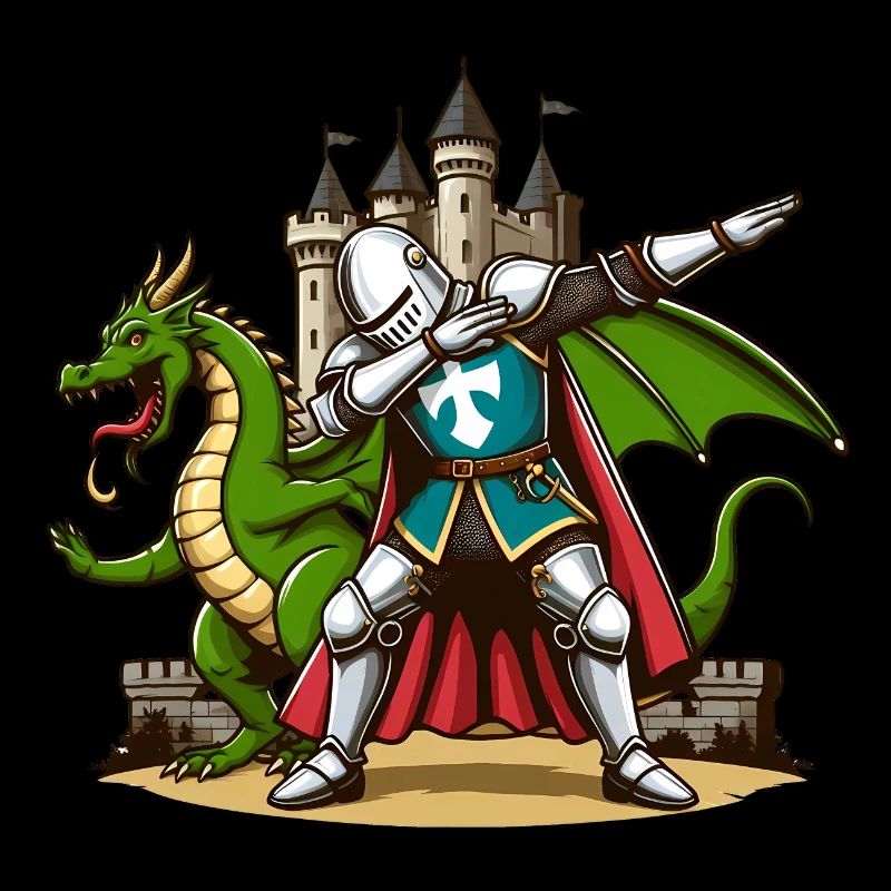 Dabbender Ritter, Mittelalter Kostüm