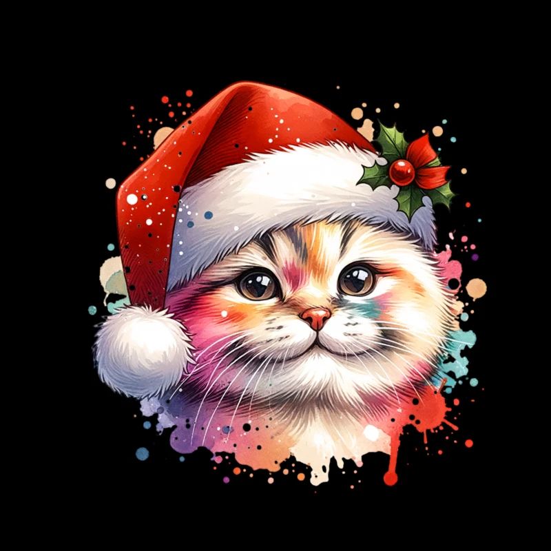 Chat de Noël