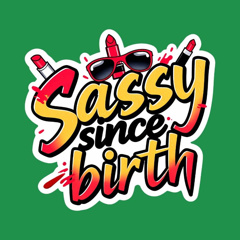 Frech Seit der Geburt Mutige Graffiti-Ästhetik Heftig