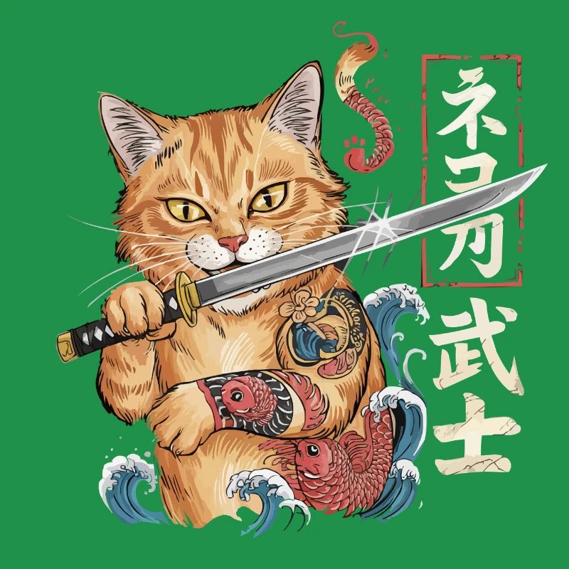 Samurai-Katze