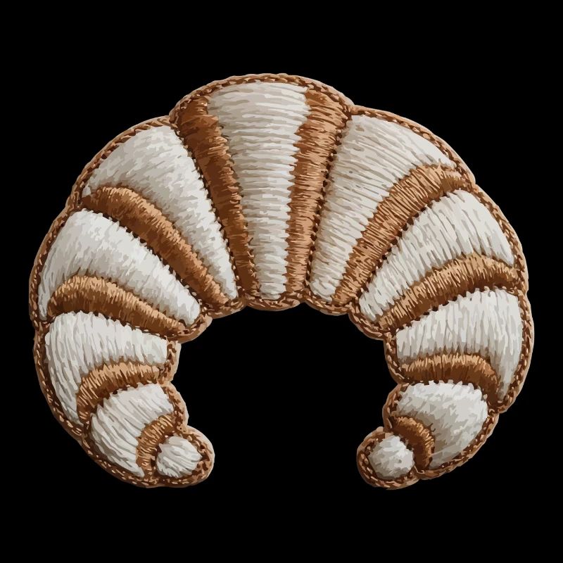 Embroidered Crescent