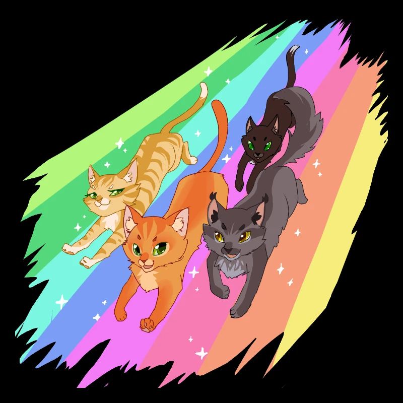 Feuerstern Firestar Cats Rainbow Warrior Cats