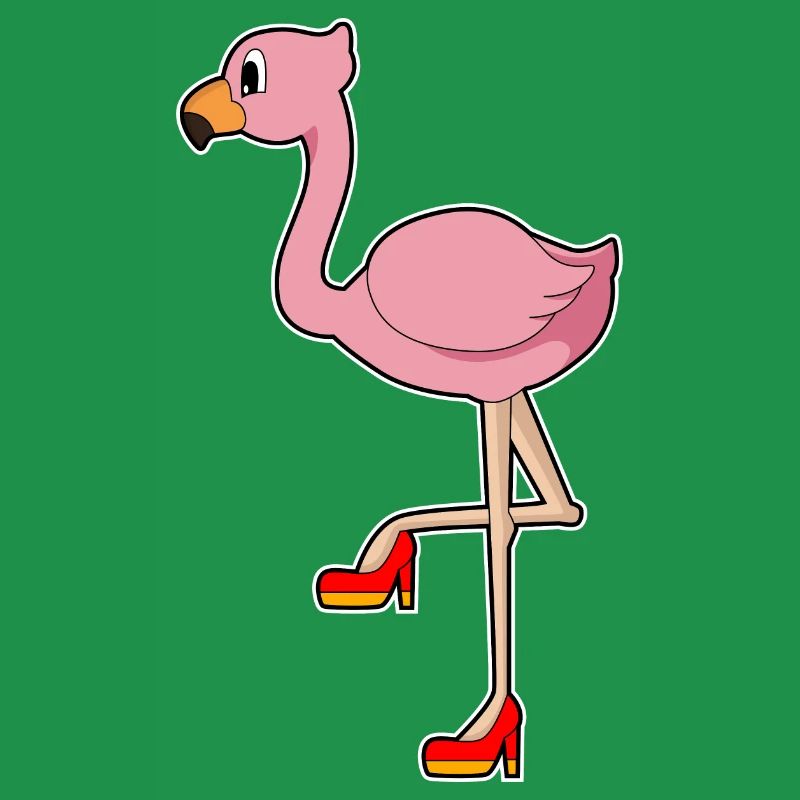 Flamingo Stöckelschuhe