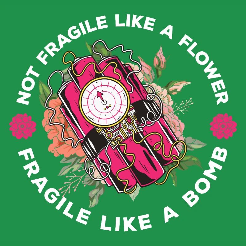 Pas fragile comme une fleur, mais un