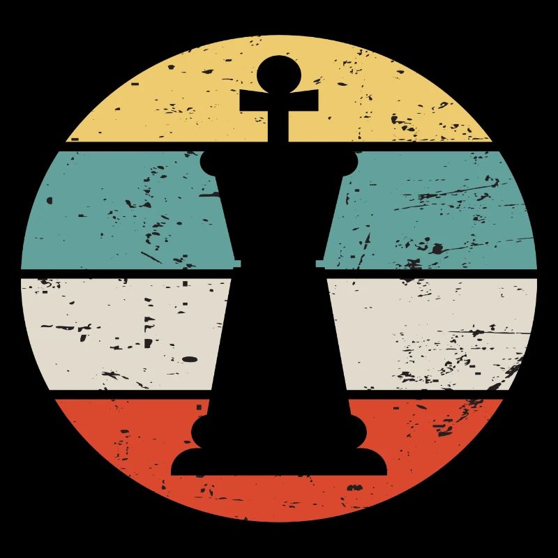 Schach Chess Retro Schachfigur