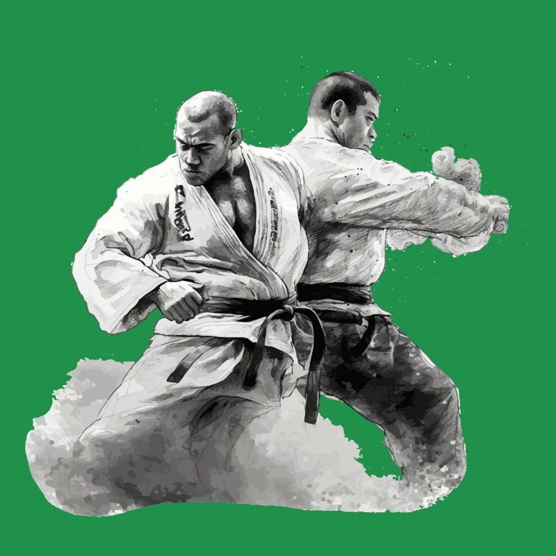 2 Jiu Jitso Fighter Cadeau
