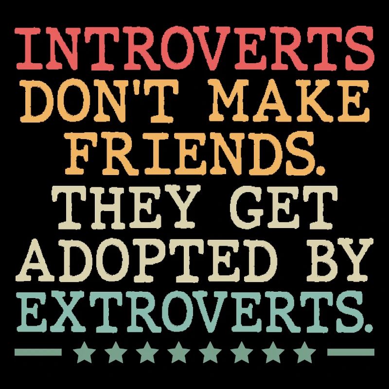 Introvertierte finden keine Freunde, von denen sie adoptiert werden