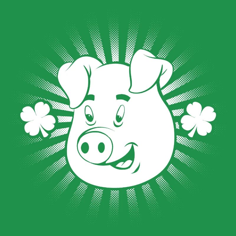 Conception du bonheur du cochon