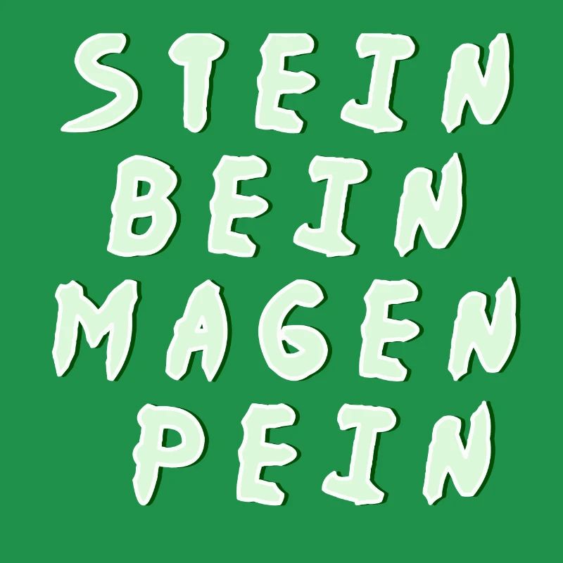 pierre jambe estomac pein