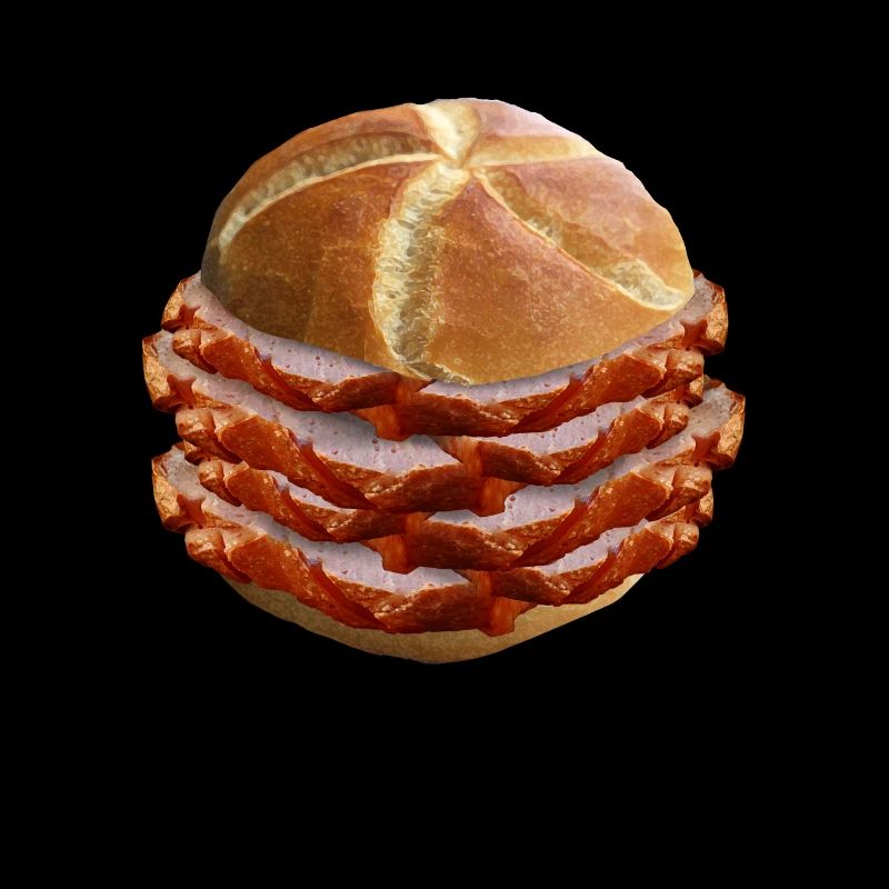 Lebakas Leberkäse Fleischkäse Bayern Scheibe Essen