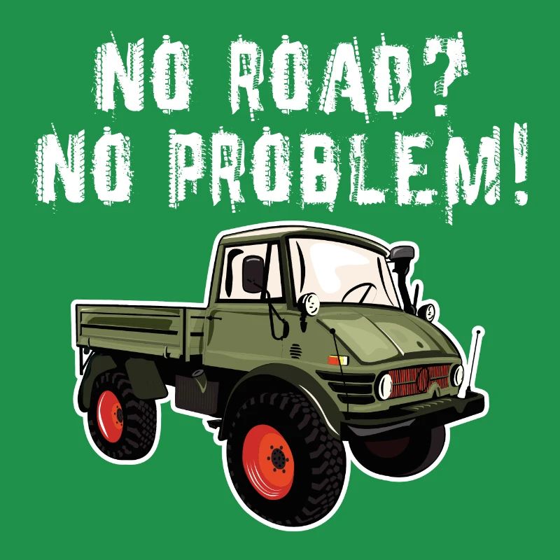 Pas de route? Aucun problème! Unimog - Tout-terrain - Oldtimer