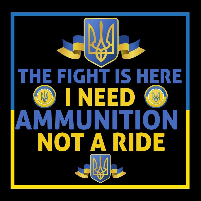 The fight is here I need ammunition not a ride