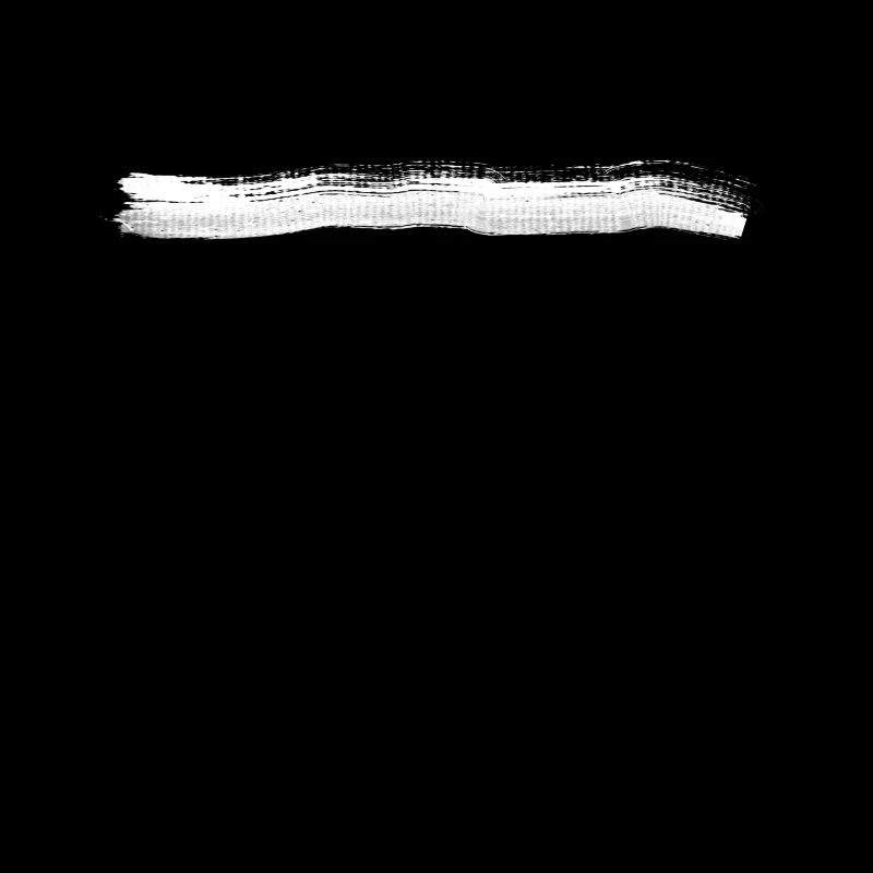 White brush stroke line basic text