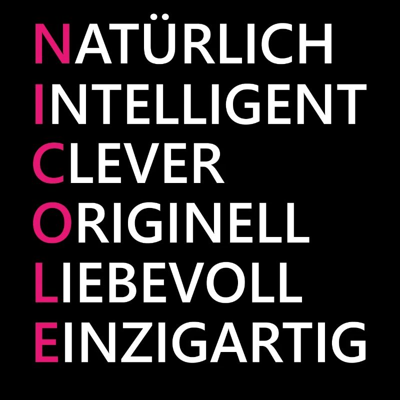 Nicole Name Geschenk