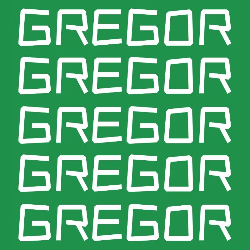 Gregor as a bachelor