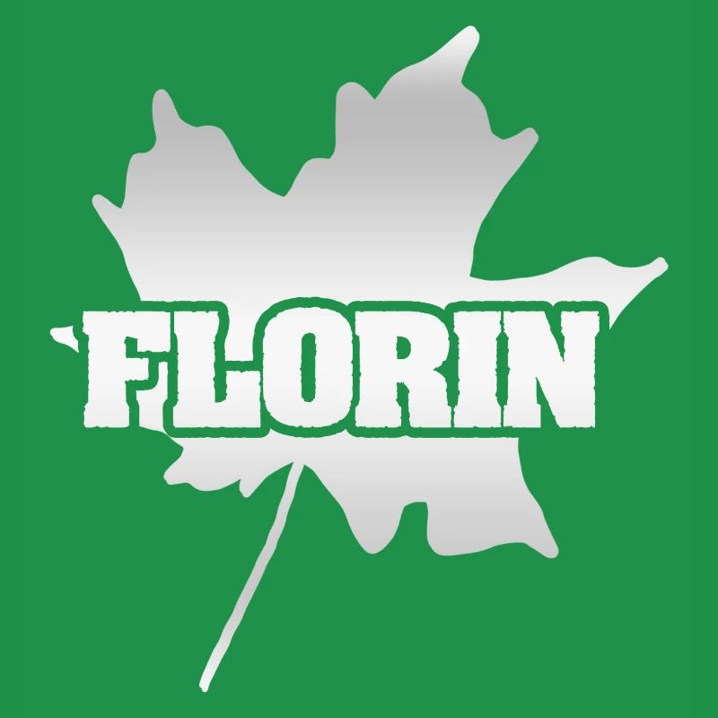 Maple leaf Florin
