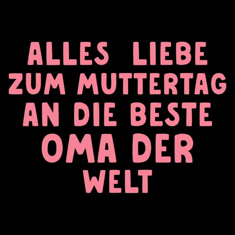Oma Herz Muttertag