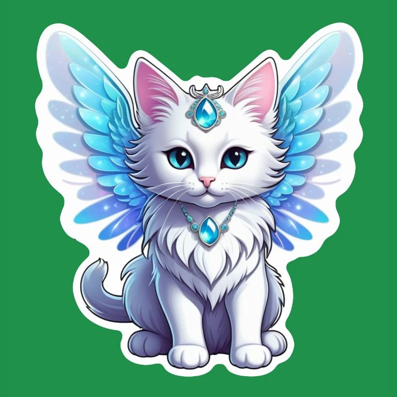 chat avec des ailes