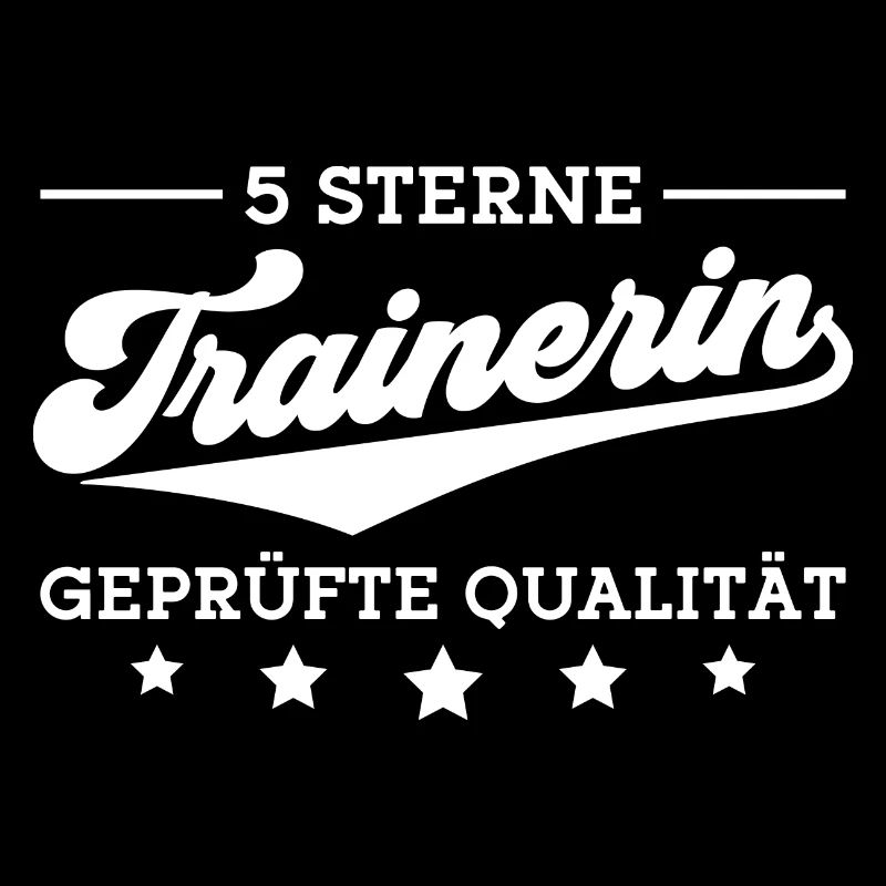 Fußballtrainerin 5 Sterne Trainerin Geschenkidee