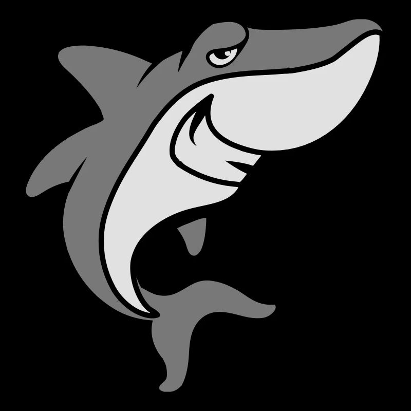Shark fish funny