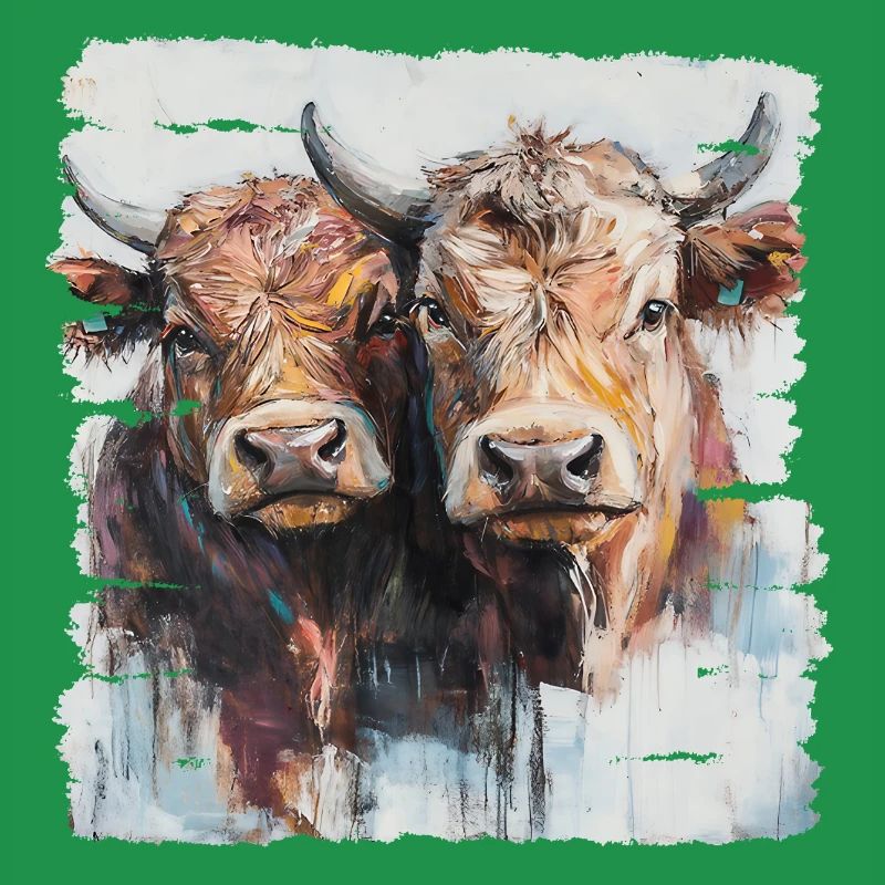 Zwei Jungbullen oder zwei Kühe?