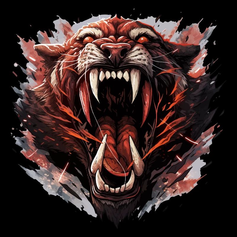 Säbelzahntiger - Sabertooth v1