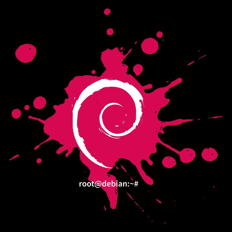 Debian white paint