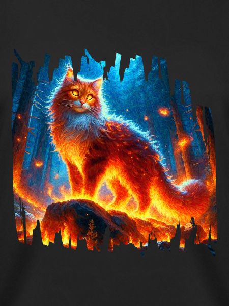 Enchanted Fire Feline