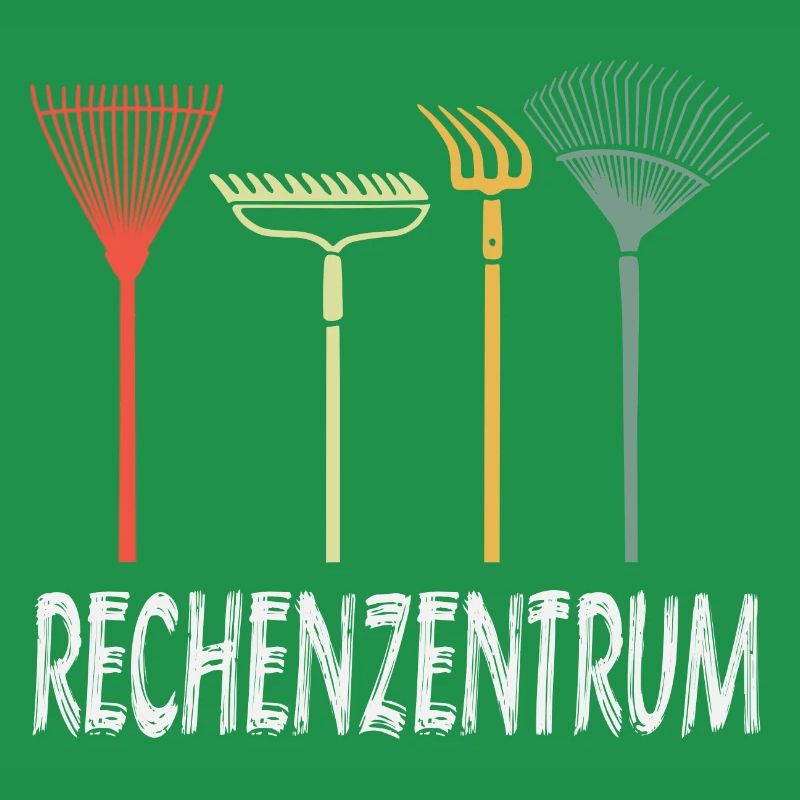 Rechenzentrum Gärtner Nerd Computer Spruch Garten
