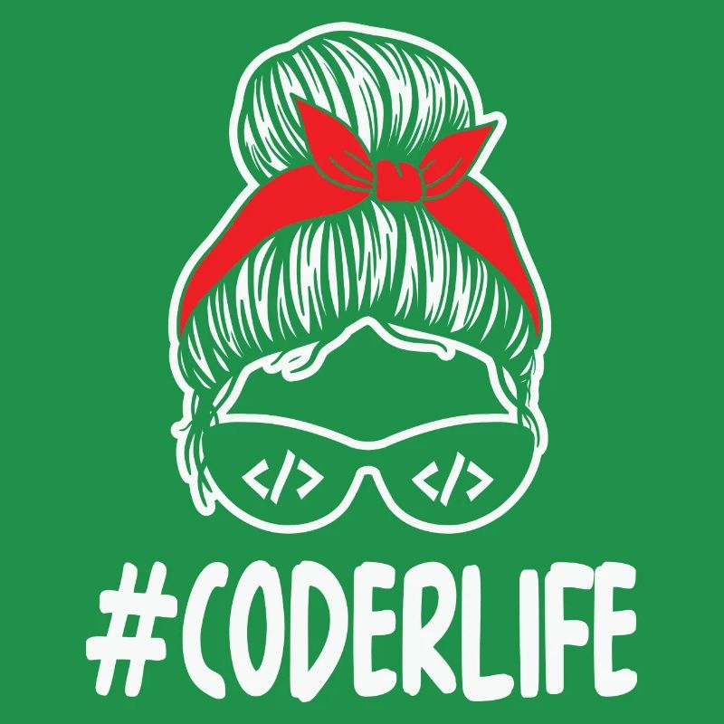 Mom Coding Mother Woman Coderlife
