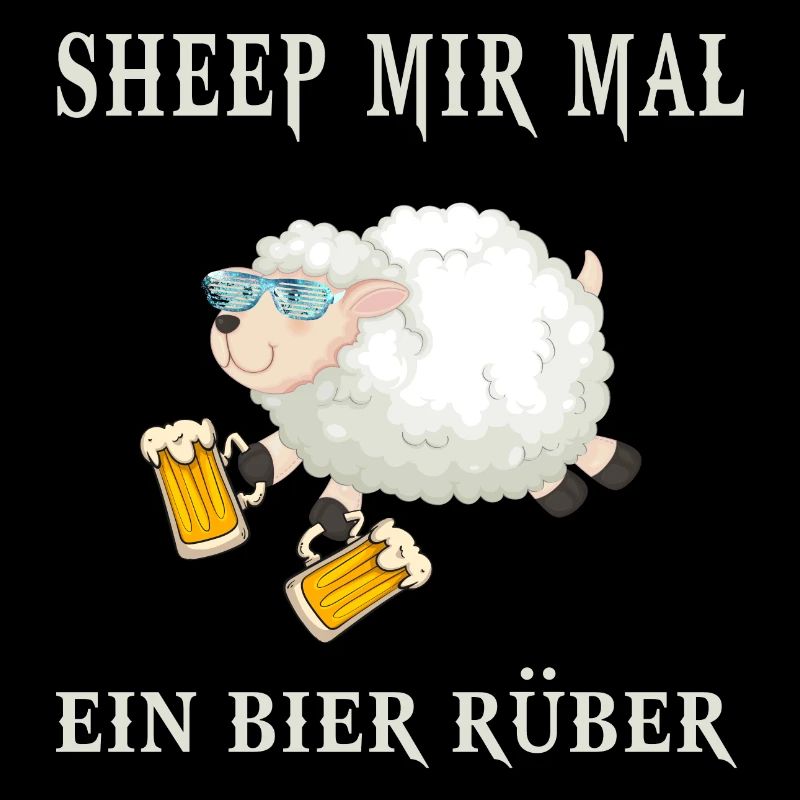 bier trinkspruch sheep mal bier rüber alkohol meme