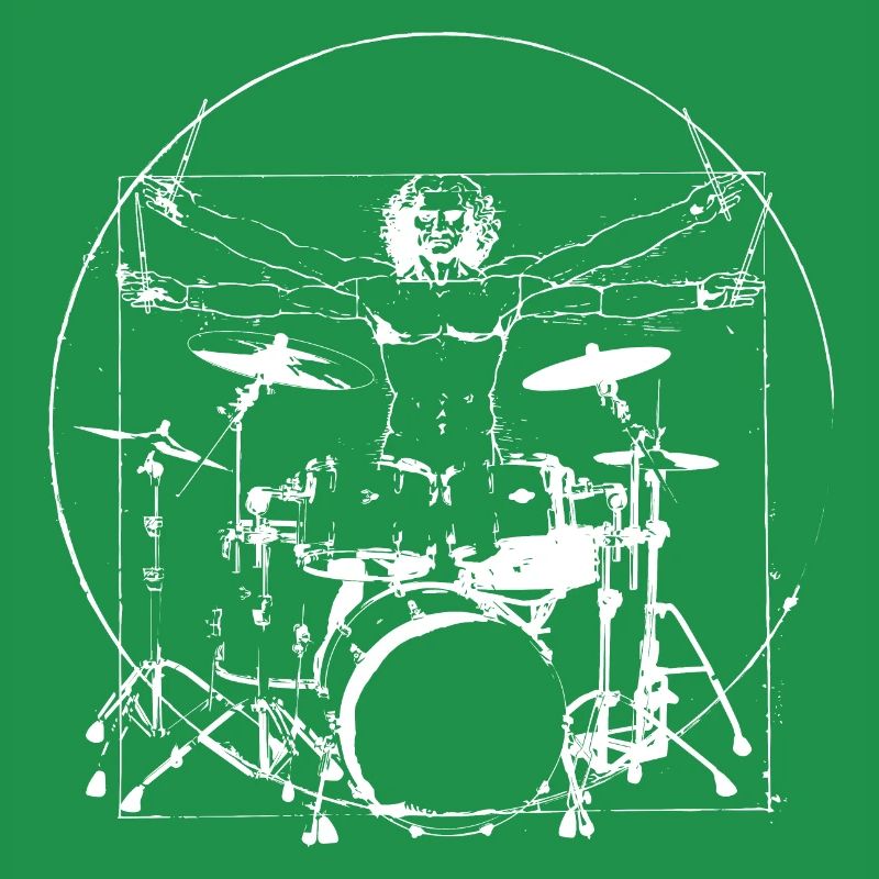 Batteur Drum Drum Drum Drum