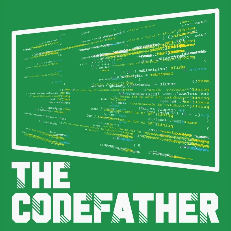 Le Codefather Programmeur Codage Coder Drôle