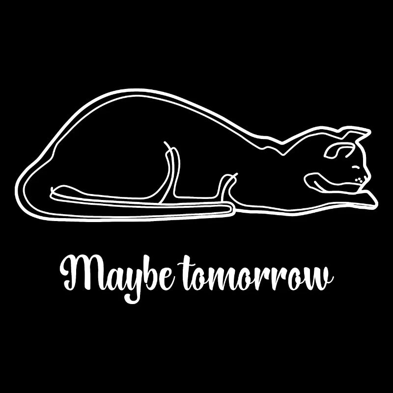 Maybe Tomorrow Cat / White