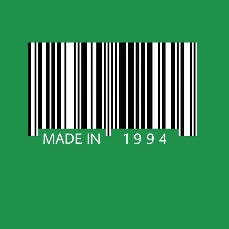 Made in 1994 Barcode Gift