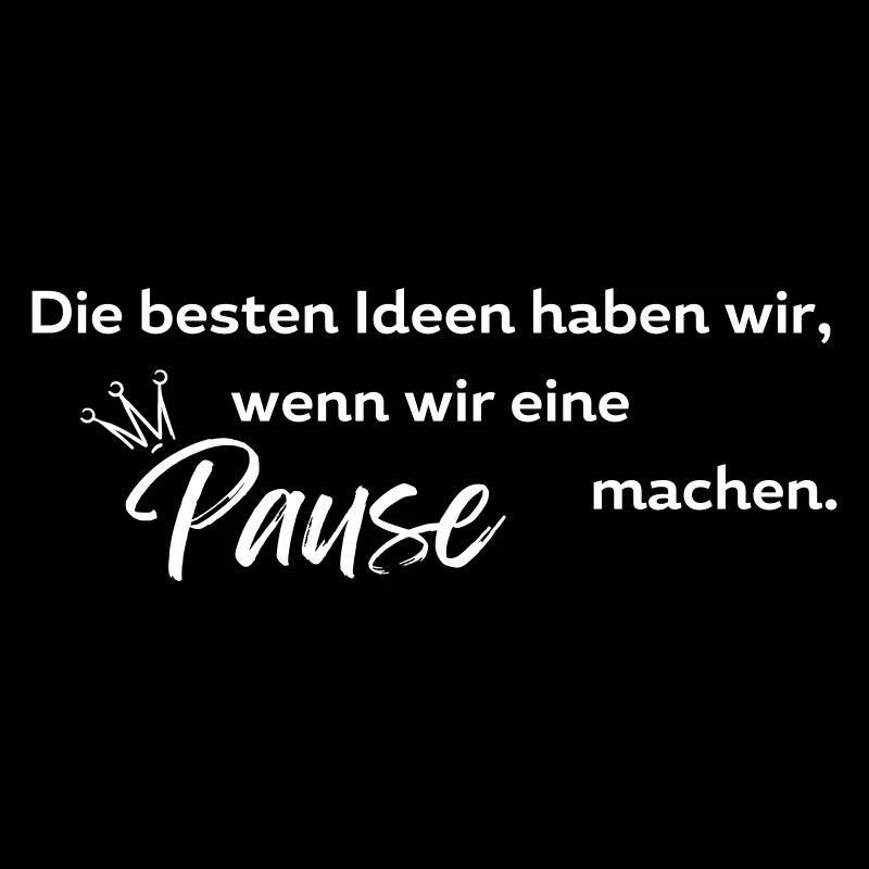 Pause machen :-)