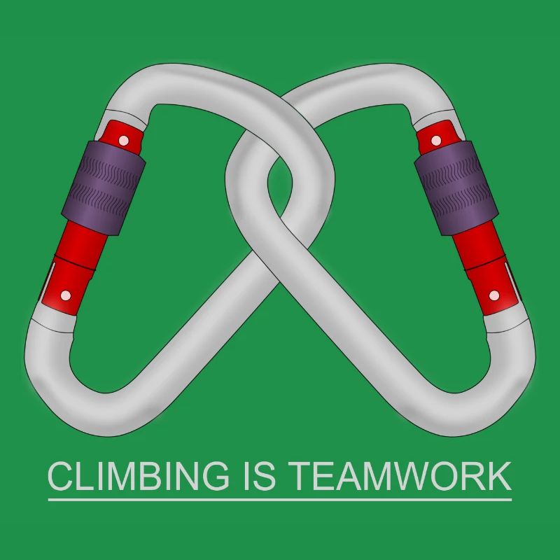 Kletterer Klettern oder Bouldern in den Bergen