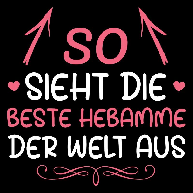 Beste Hebamme der Welt Entbindungspflegerin