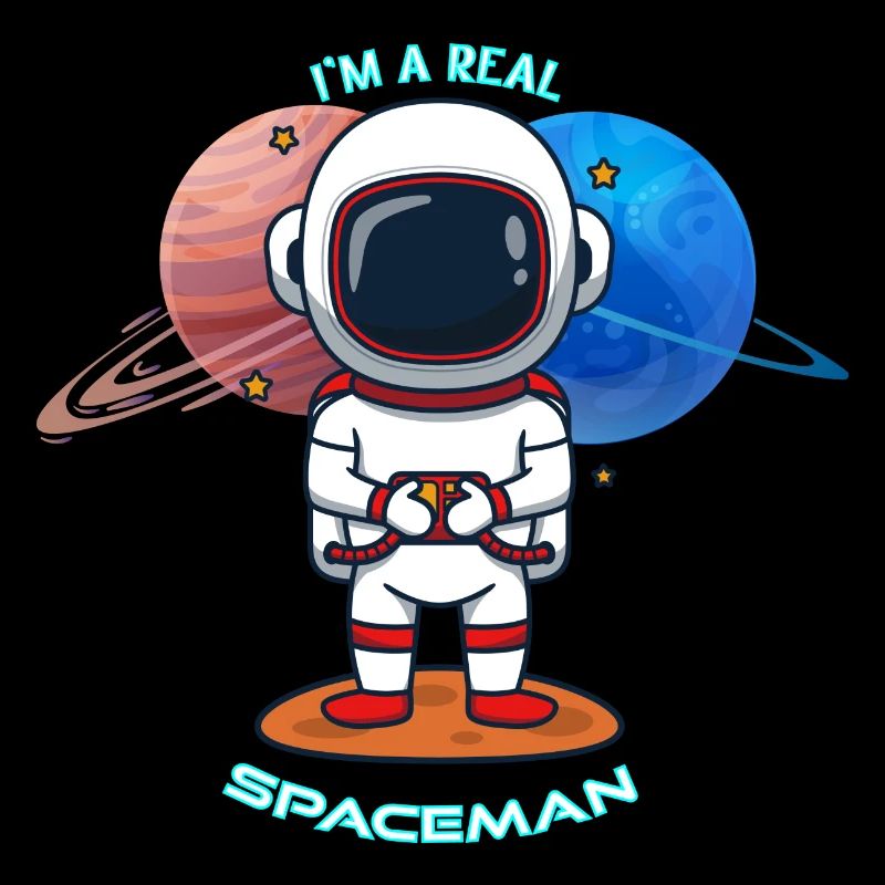 Ich bin ein echter Spaceman - I'm a real Spaceman