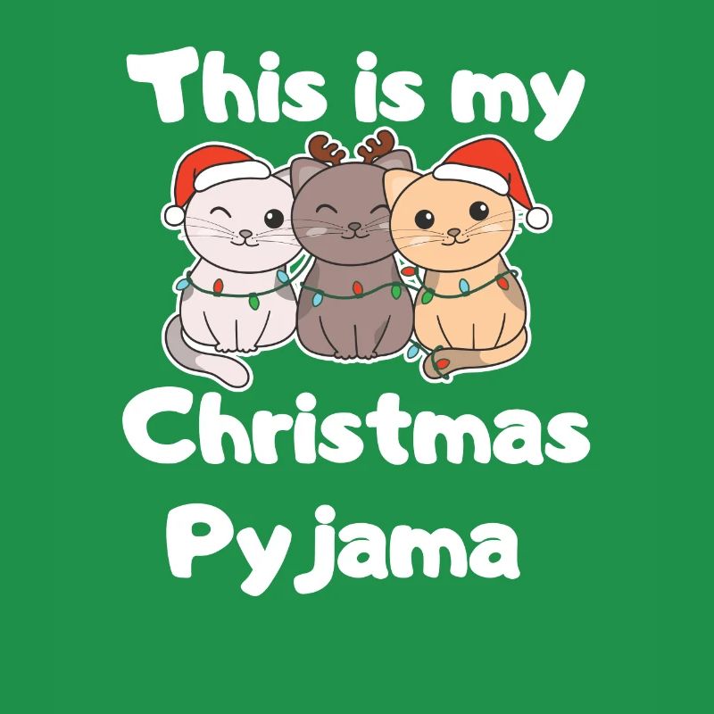 Pyjama de Noël Chat de Noël