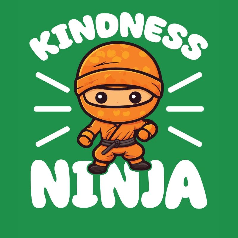 Unity Day Orange Tee Be Kind Kindness Ninja