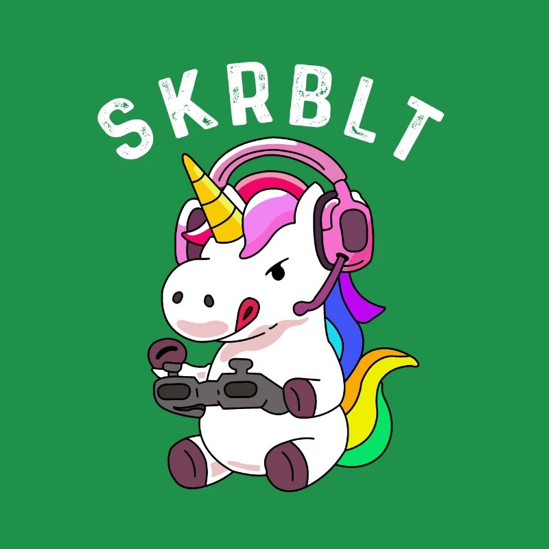 Gamer Einhorn - Geschenkidee